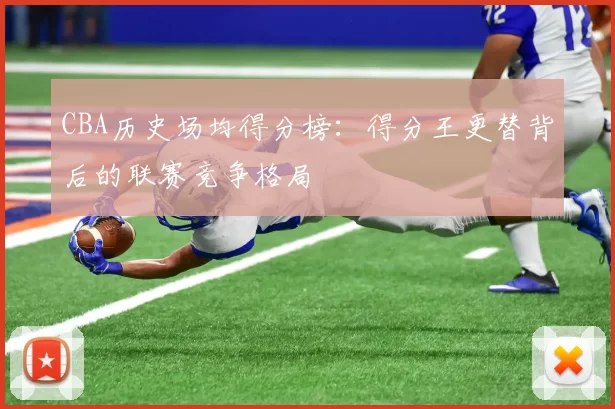 CBA历史场均得分榜:得分王更替背后的联赛竞争格局